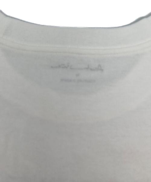 Couture d'adam（クチュールドアダム）COUTURE D'ADAM (クチュールドアダム) monochro jane T Tシャツ/26SS-245 ホワイト サイズ:38 未使用品の古着・服飾アイテム