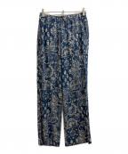 Couture d'adamクチュールドアダム）の古着「bandana print パンツ」｜ネイビー