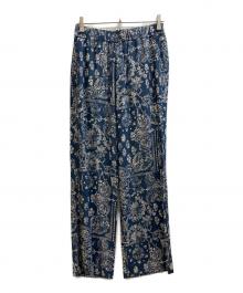 Couture d'adam（クチュールドアダム）の古着「bandana print パンツ」｜ネイビー