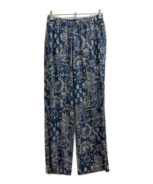 Couture d'adam（クチュールドアダム）COUTURE D'ADAM (クチュールドアダム) bandana print パンツ ネイビー サイズ:38 未使用品の古着・服飾アイテム