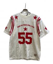 Couture d'adam（クチュールドアダム）の古着「All Star Old アメリカンフットボールシャツ/26SS-075」｜ホワイト