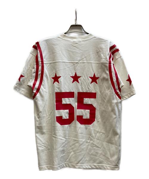 Couture d'adam（クチュールドアダム）Couture d'adam (クチュールドアダム) All Star Old アメリカンフットボールシャツ/26SS-075 ホワイト サイズ:38の古着・服飾アイテム