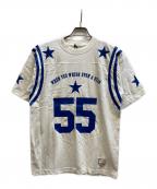 Couture d'adamクチュールドアダム）の古着「All Star Old アメリカンフットボールシャツ/26SS-074」｜ホワイト