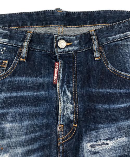 DSQUARED2（ディースクエアード）DSQUARED2 (ディースクエアード) SKATER JEANS / S71LB0512 S30342 インディゴ サイズ:48の古着・服飾アイテム