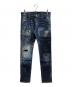 DSQUARED2（ディースクエアード）の古着「SKATER JEANS / S71LB0512 S30342」｜インディゴ