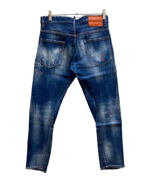 DSQUARED2（ディースクエアード）DSQUARED2 (ディースクエアード) SEXY TWIST JEANS/S74LB0740 S30342 インディゴ サイズ:48の古着・服飾アイテム
