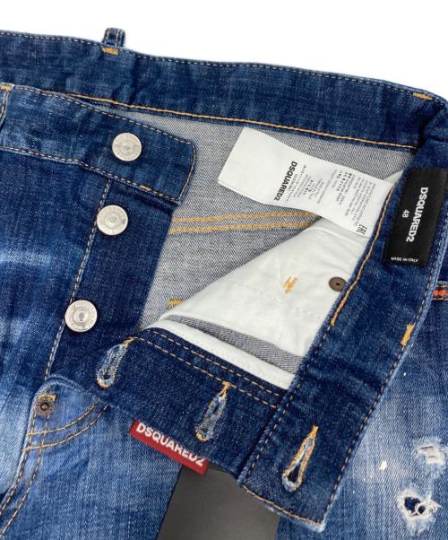 DSQUARED2（ディースクエアード）DSQUARED2 (ディースクエアード) SEXY TWIST JEANS/S74LB0740 S30342 インディゴ サイズ:48の古着・服飾アイテム