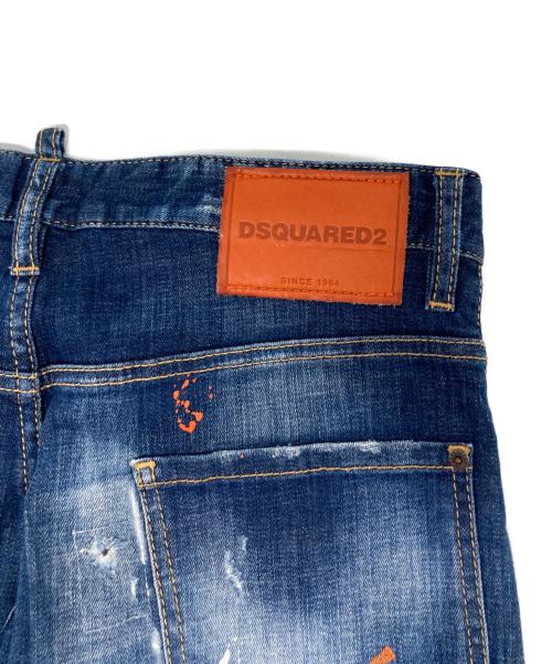 DSQUARED2（ディースクエアード）DSQUARED2 (ディースクエアード) SEXY TWIST JEANS/S74LB0740 S30342 インディゴ サイズ:48の古着・服飾アイテム