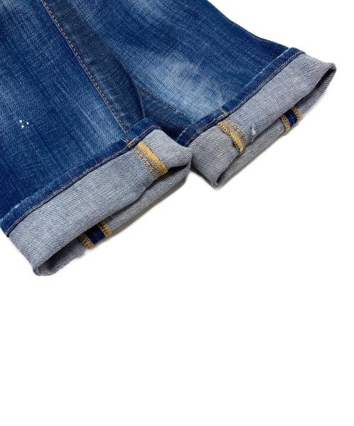 DSQUARED2（ディースクエアード）DSQUARED2 (ディースクエアード) SEXY TWIST JEANS/S74LB0740 S30342 インディゴ サイズ:48の古着・服飾アイテム