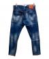 DSQUARED2 (ディースクエアード) SEXY TWIST JEANS/S74LB0740 S30342 インディゴ サイズ:48：16000円