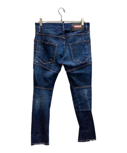 DSQUARED2（ディースクエアード）DSQUARED2 (ディースクエアード) Tidy Biker Jean / S74LB0714 S30342 ホワイト サイズ:46の古着・服飾アイテム