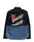 DIESEL (ディーゼル) パッチワークデザイン切替シャツ ブラック サイズ:L：4000円