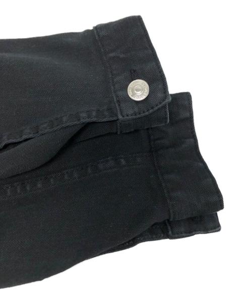 DSQUARED2（ディースクエアード）DSQUARED2 (ディースクエアード) ブラックデニムジャケット / S79AM0002 S39781 ブラック サイズ:48の古着・服飾アイテム