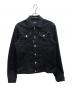 DSQUARED2（ディースクエアード）の古着「ブラックデニムジャケット / S79AM0002 S39781」｜ブラック