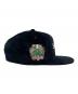 中古・古着 New Era (ニューエラ) Supreme (シュプリーム) ベロアボックスロゴキャップ ブラック サイズ:7 1/2 59.6cm：7000円