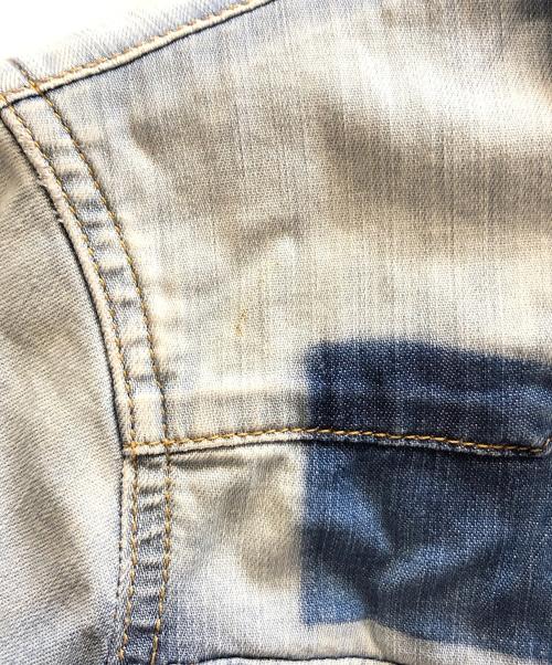DSQUARED2（ディースクエアード）DSQUARED2 (ディースクエアード) ウエスタンシャツ インディゴ サイズ:38の古着・服飾アイテム