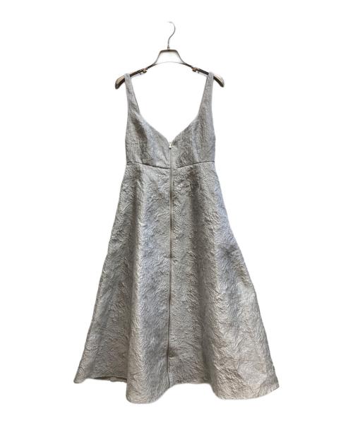 CELFORD（セルフォード）CELFORD (セルフォード) ふくれジャガードジャンパードレス / CWF0232046 グレー サイズ:36の古着・服飾アイテム