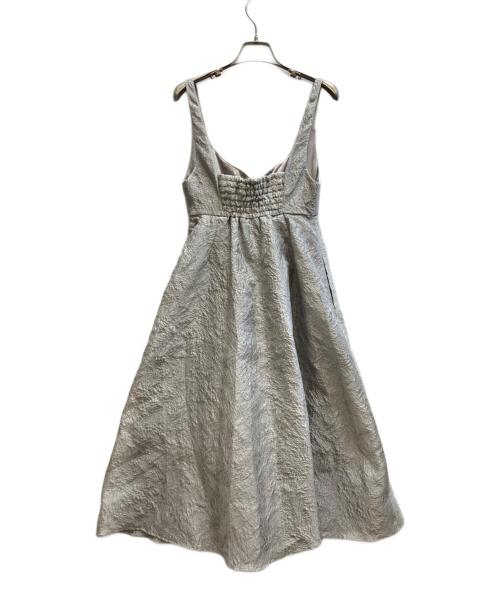 CELFORD（セルフォード）CELFORD (セルフォード) ふくれジャガードジャンパードレス / CWF0232046 グレー サイズ:36の古着・服飾アイテム