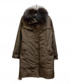 BURBERRY LONDONバーバリーロンドン）の古着「フーデッドジャケット/B1A26-244-56」｜ブラウン