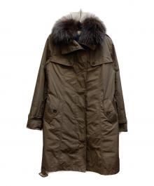 BURBERRY LONDON（バーバリーロンドン）の古着「フーデッドジャケット/B1A26-244-56」｜ブラウン