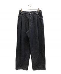 中古・古着通販】NEON SIGN (ネオンサイン) Drill Wide Denim Pants v1