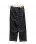 NEON SIGN (ネオンサイン) Wide denim slacks “Used” ブラック サイズ:48：7000円