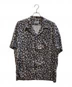 Schottショット）の古着「HAWAIIAN SHIRT "LEOPARD"」｜ブラック