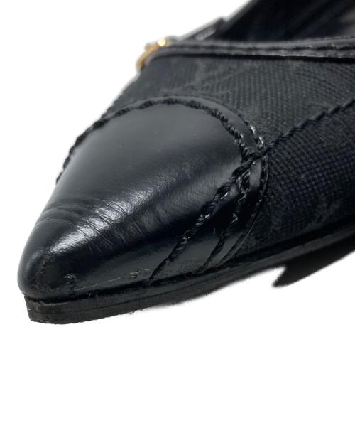 LOUIS VUITTON（ルイ ヴィトン）LOUIS VUITTON (ルイ ヴィトン) モノグラムシューズ / MA0065 ブラック サイズ:36の古着・服飾アイテム