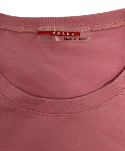 PRADA SPORTS（プラダスポーツ）PRADA SPORTS (プラダスポーツ) 長袖カットソー ピンク サイズ:Lの古着・服飾アイテム