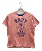 TOYS MCCOYトイズマッコイ）の古着「プリントTシャツ」｜ピンク