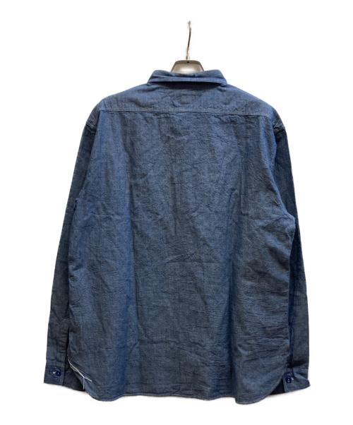 BUZZ RICKSON'S（バズリクソンズ）BUZZ RICKSON'S (バズリクソンズ) CHAMBRAY WORK SHIRT/BR25995 インディゴ サイズ:XXLの古着・服飾アイテム