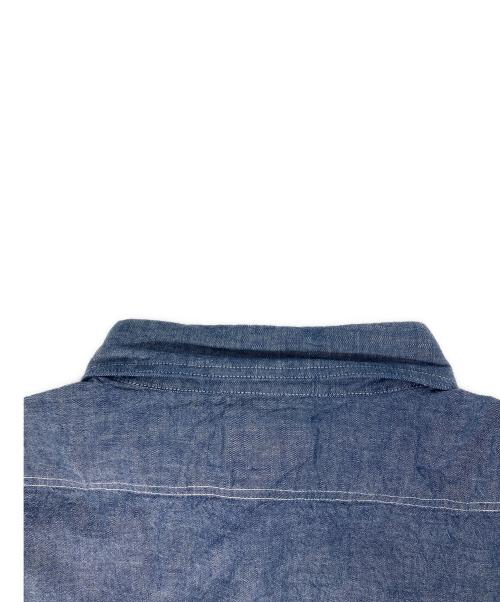 BUZZ RICKSON'S（バズリクソンズ）BUZZ RICKSON'S (バズリクソンズ) CHAMBRAY WORK SHIRT/BR25995 インディゴ サイズ:XXLの古着・服飾アイテム