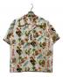 Sun Surf（サンサーフ）の古着「COTTON SEERSUCKER OPEN SHIRT “TRIP TO HAWAII”/SS39537」｜アイボリー