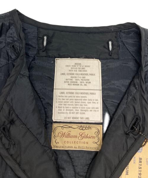 BUZZ RICKSON'S（バズリクソンズ）BUZZ RICKSON'S (バズリクソンズ) WILLIAM GIBSON COLLECTION Type BLACK LINER, EXTREME COLD WEATHER, PARKA/BR15193 ブラック サイズ:Mの古着・服飾アイテム