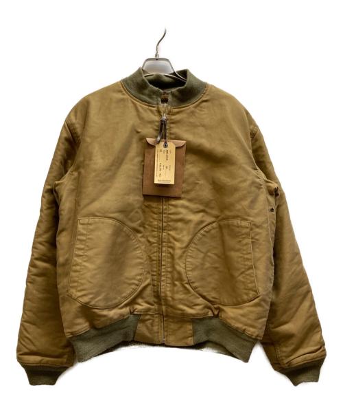 BUZZ RICKSON'S（バズリクソンズ）BUZZ RICKSON'S (バズリクソンズ) Type DECK ZIP ALPACA AND WOOL PILE LINING “NAVY DEPARTMENT”/BR15759 カーキ サイズ:44の古着・服飾アイテム