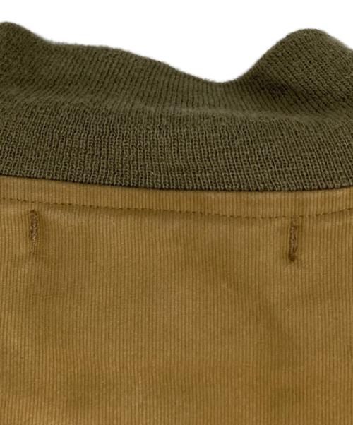 BUZZ RICKSON'S（バズリクソンズ）BUZZ RICKSON'S (バズリクソンズ) Type DECK ZIP ALPACA AND WOOL PILE LINING “NAVY DEPARTMENT”/BR15759 カーキ サイズ:44の古着・服飾アイテム
