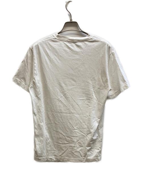 STONE ISLAND（ストーンアイランド）STONE ISLAND (ストーンアイランド) クルーネック半袖カットソー/74152NS55 ホワイト サイズ:Sの古着・服飾アイテム