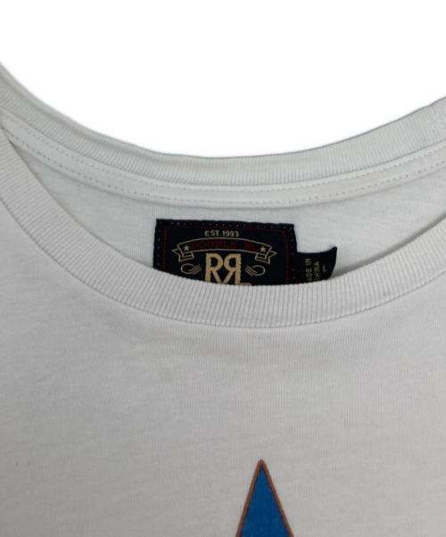 RRL（ダブルアールエル）RRL (ダブルアールエル) 半袖カットソー ホワイト サイズ:Lの古着・服飾アイテム