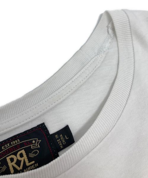 RRL（ダブルアールエル）RRL (ダブルアールエル) 半袖カットソー ホワイト サイズ:Lの古着・服飾アイテム