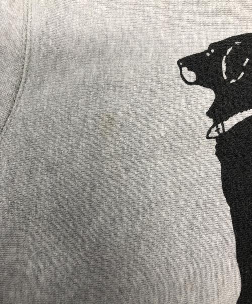 THE BLACK DOG（ブラックドッグ）THE BLACK DOG (ブラックドッグ) プリントスウェット ブラック サイズ:Sの古着・服飾アイテム