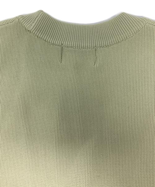 CLANE（クラネ）CLANE (クラネ) スクエアスリーブギャザーニットトップス/18106-2132 グリーン サイズ:1の古着・服飾アイテム