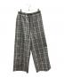 styling/ kei shirahata（スタイリング / ケイ シラハタ）の古着「Elastic wide pants / 16WFP242011」｜ブラック