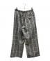 styling/ kei shirahata (スタイリング / ケイ シラハタ) Elastic wide pants / 16WFP242011 ブラック：5000円