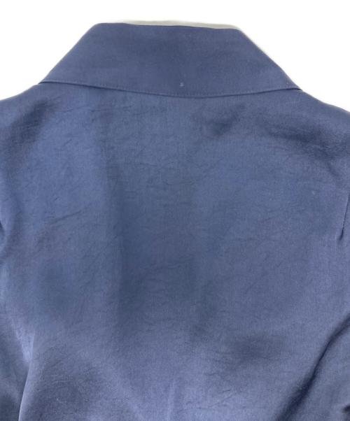 CADUNE（カデュネ）CADUNE (カデュネ) サテンボウタイブラウス/74116980 ネイビー サイズ:38の古着・服飾アイテム