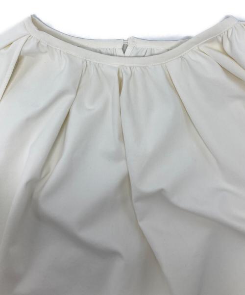 CLANE（クラネ）CLANE (クラネ) 2WAY GATHER RASH GUARD BLOUSE CLANE/18122-4112 ホワイト サイズ:1の古着・服飾アイテム