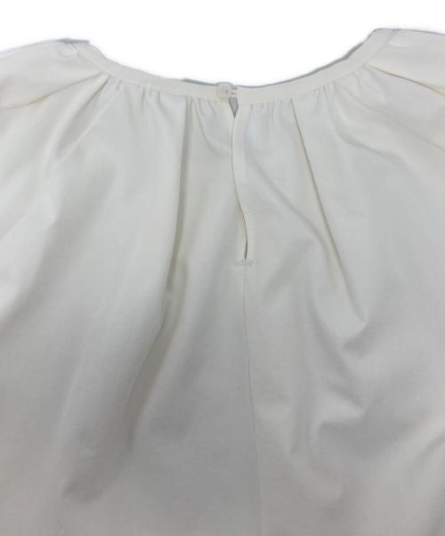 CLANE（クラネ）CLANE (クラネ) 2WAY GATHER RASH GUARD BLOUSE CLANE/18122-4112 ホワイト サイズ:1の古着・服飾アイテム