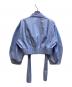 CLANE (クラネ) RIBBON ZIP SHIRTS/19122-4232 ブルー サイズ:1：6000円