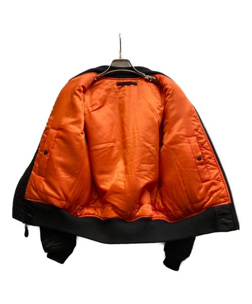 ALPHA（アルファ）ALPHA (アルファ) MA-1ジャケット ブラック サイズ:Mの古着・服飾アイテム