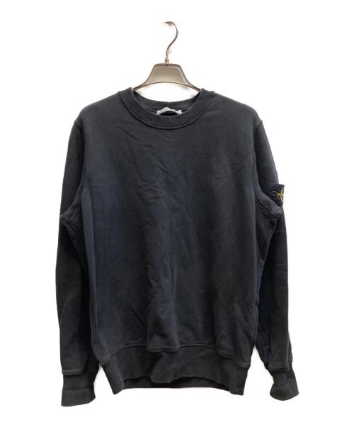 STONE ISLAND（ストーンアイランド）STONE ISLAND (ストーンアイランド) クルーネックスウェット / 771563020 ブラック サイズ:Mの古着・服飾アイテム