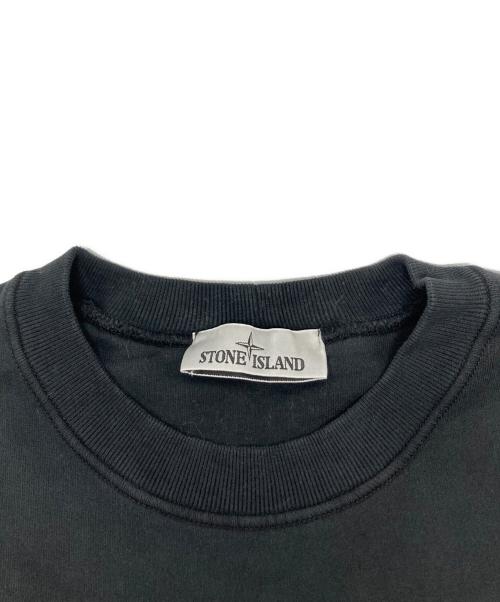 STONE ISLAND（ストーンアイランド）STONE ISLAND (ストーンアイランド) クルーネックスウェット / 771563020 ブラック サイズ:Mの古着・服飾アイテム